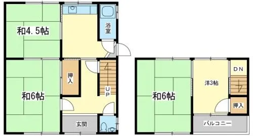 兵庫県姫路市西今宿4丁目【一戸建】の間取り