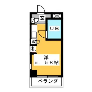 SINGLE PLACE【5階】の間取り