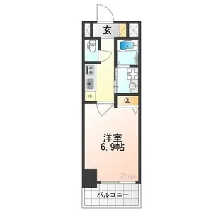 EsTRUTH KYOTO【6階】の間取り