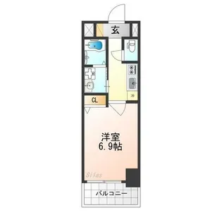 EsTRUTH KYOTO【8階】の間取り