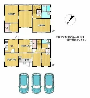 和歌山県和歌山市毛見【一戸建】の間取り