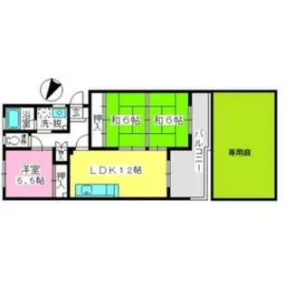 福岡県福岡市博多区麦野3丁目【マンション】の間取り