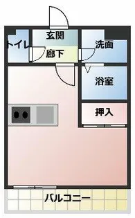 柿の木坂【3階】の間取り