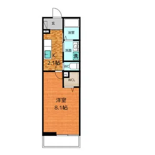 メゾン中村【1階】の間取り