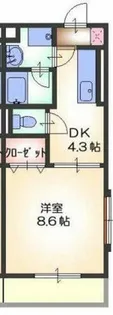 ヴィラ・ルース【3階】の間取り