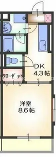 ヴィラ・ルース【4階】の間取り