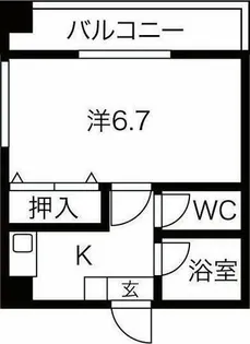 オーエムビル【3階】の間取り