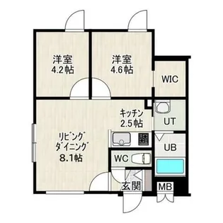 Land Sakaemachi【1階】の間取り