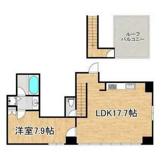 南船場BRICK【10階】の間取り