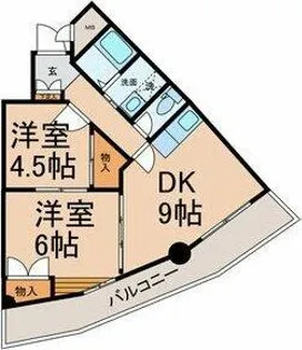 ジュネス保田3【306号室】の間取り