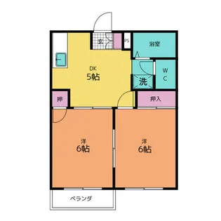 エルディムY【2階】の間取り