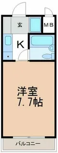 アオヤマハウス【1階】の間取り