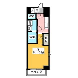 エントピア桜山【7階】の間取り