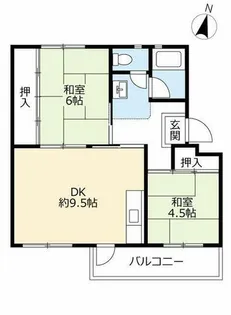 UR豊明【160407号室】の間取り