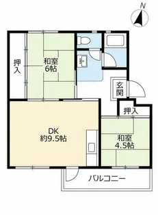 UR豊明【160407号室】の間取り