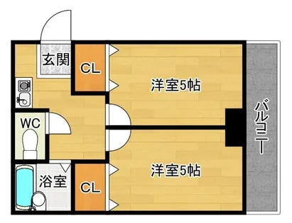 豊新・セリオ【4階】の間取り