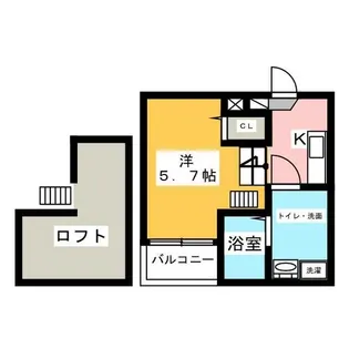 Casea(カセア)【2階】の間取り