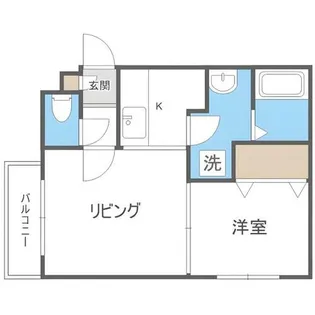 ルーエN15【3階】の間取り