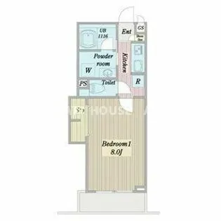 シャルールKT【306号室】の間取り