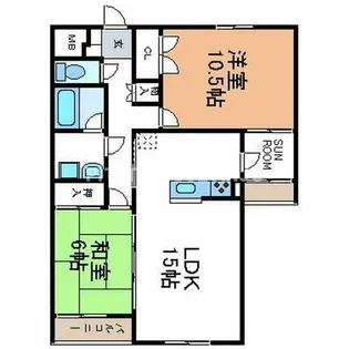 APーV【2階】の間取り