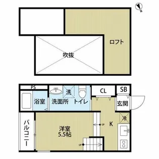 SOPHILISTY ATAGO【2階】の間取り