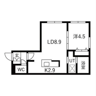 THE EAST SAPPORO【3階】の間取り