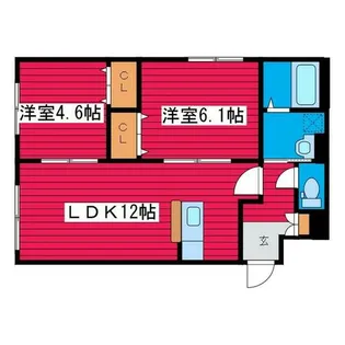 SUNS【3階】の間取り