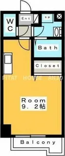 A・City三河安城南館【605号室】の間取り