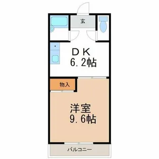 ベル寿【1階】の間取り