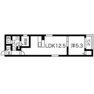 DEVELD橘【301号室】の間取り