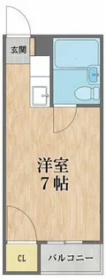 メゾンデュエトワール【2階】の間取り
