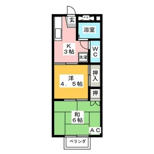 カナディアン18【2階】の間取り