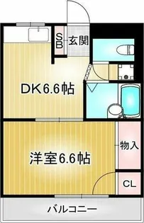 エクセルハイツ【3階】の間取り