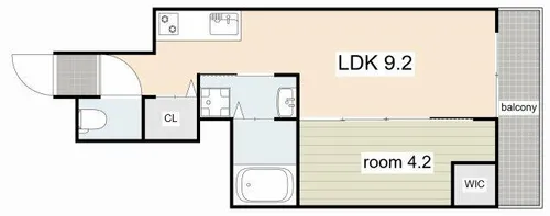 S-MOVE西宮今津【1階】の間取り