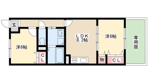 アスナロ21【1階】の間取り