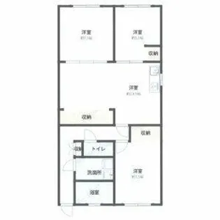 サンハイツイズミ【306号室】の間取り