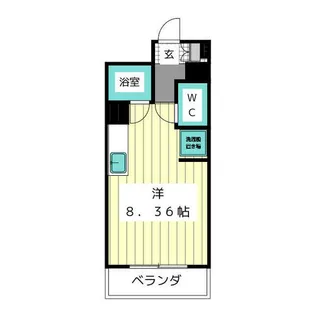 PROXY SQUARE 上社Ⅳ(フォー)【305号室】の間取り