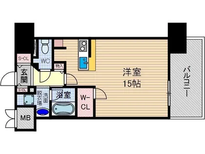 グラン長久茨木【10階】の間取り