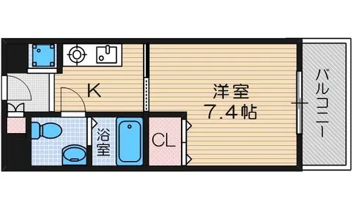 ベラ・フォーレ【2階】の間取り