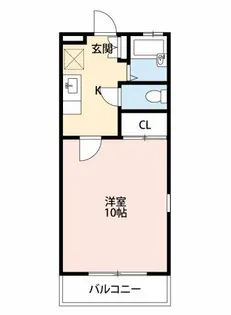 サンシティデンマークⅡ【1階】の間取り