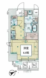 アール大阪グランデ【11階】の間取り