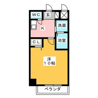 ビ・アバンス【8階】の間取り
