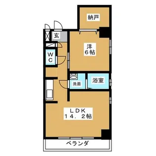 AHビル【7階】の間取り