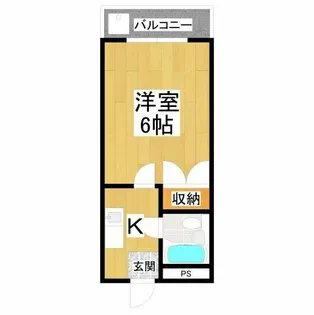 グリーンガーデン堺【3階】の間取り