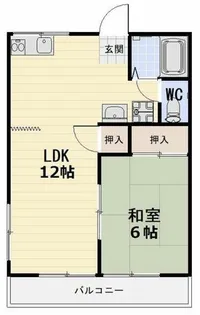 グランパスA【2階】の間取り