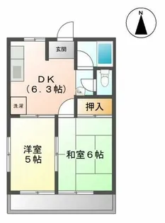 パールハイムセンダ【3階】の間取り