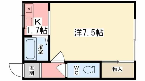 アルスランフラット【206号室】の間取り