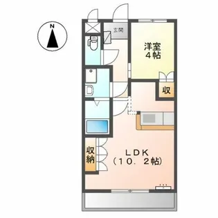 グリーンティアラ【2階】の間取り