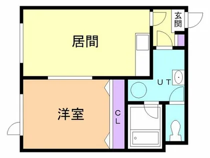 メゾンベリテ【201号室】の間取り