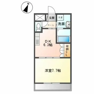 スイートレジデンス KOBAYASHI【2階】の間取り
